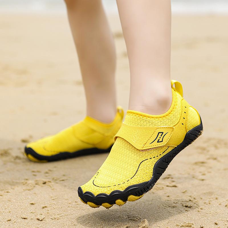 Уличная пляжная обувь мужская и женская быстросохнущая обувь для ходьбы по воде родительско-детская нескользящая обувь для ловли моря обувь для ручья детская для снорклинга босиком