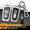 AAAQU1 Car Zinc Alloy Key Case Key Chain For BMW E60 E61 E70 E81 E87 E90 E91 E92 G30 F10 F20 F30 X1 X5 X3 1 3 5 6 Series Z4 Key Shell