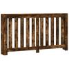 Radiator Cover Smoked Oak 149 x 20 x 82 cm Engineered Wood