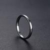 Popular Brand Tungsten Ring for Men and Simple Engagement Stylish Size 8 [Rockyu] Women, Silver, Ring, Accessory,