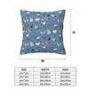 Chicken Happy Print 2 Pcs Square Pillowcase Pillow Cover Cushion Zip Decorative Comfort Throw Pillow For Home Car