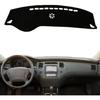 Подходит для Hyundai Azera 2006-2011, Чехол на приборную панель, Черный чехол на приборную панель автомобиля, Нескользящий коврик на приборную панель, Автоаксессуары