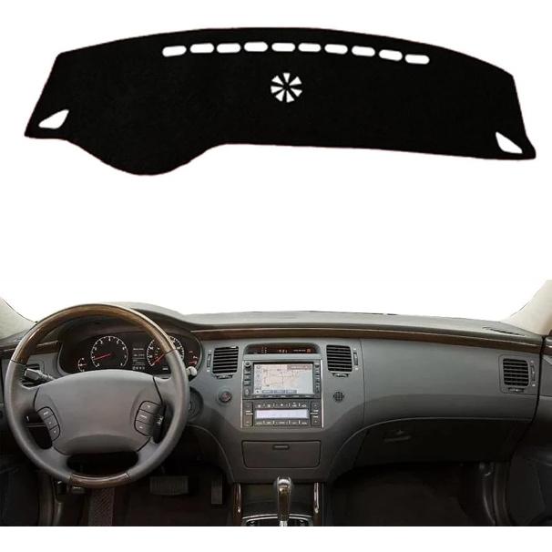 Подходит для Hyundai Azera 2006-2011, Чехол на приборную панель, Черный чехол на приборную панель автомобиля, Нескользящий коврик на приборную панель, Автоаксессуары