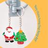 8 шт. Праздничный прочный брелок в виде оленя Санты для рюкзака, праздничные украшения