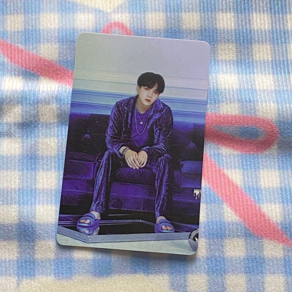 [USED] BTS Yoongi SUGA Unreleased BE JUNGKOOK Korea Lucky Drop Trading Card