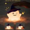 Night Light Ghost Face Design LED Energy-Saving Ambient Light Portable Compact Soft Light Source Pat Light Halloween Party Decor