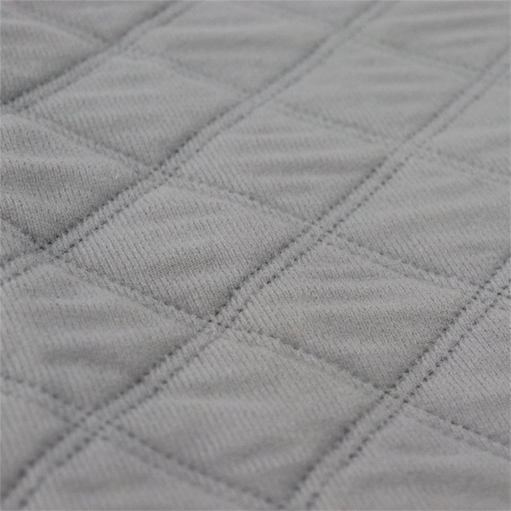 2Pcs Washable Dog Pads Reusable Puppy Training Pads Non-Slip 60x45cm Light Gray