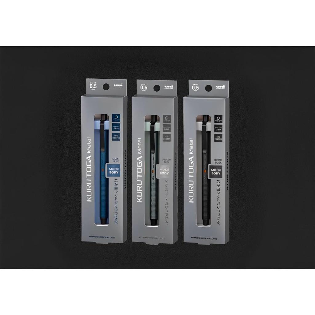 Механический карандаш Mitsubishi Pencil Kurtoga Metal Silent Blue 313767000 0,5 мм