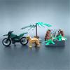 Tree Dog Roadblock Motorcycle Military MiniFigures Blocks Compatibled with Assembly Model Building Kits Kids Education Toys