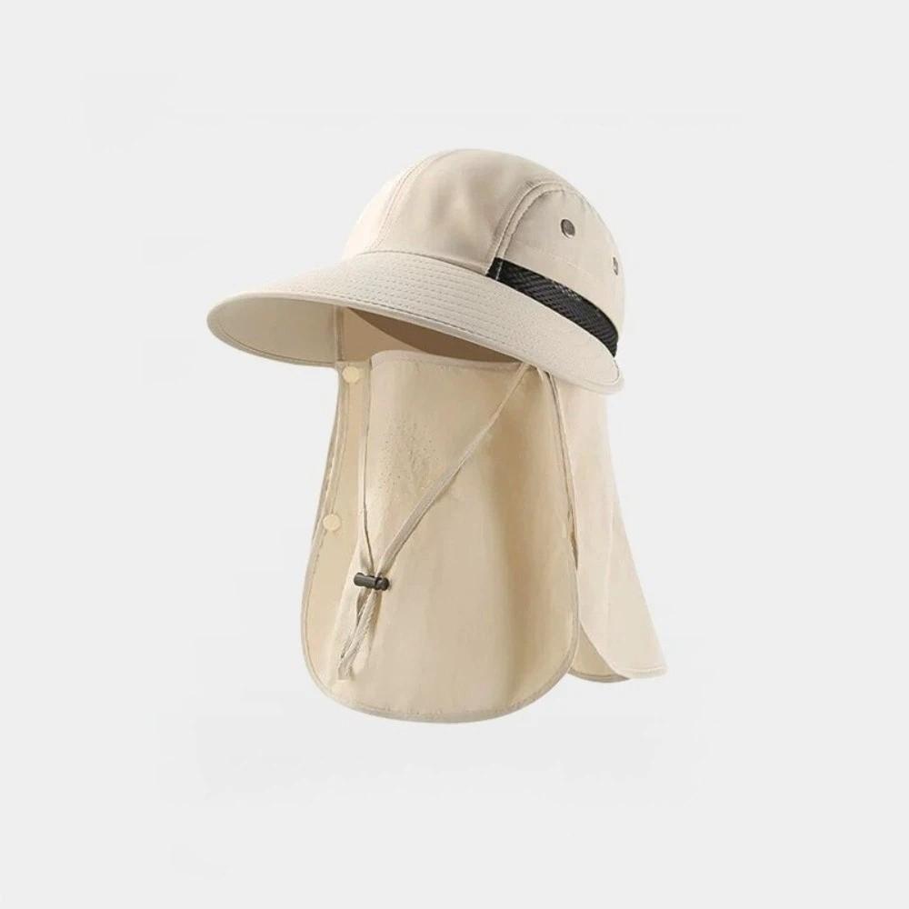 Waterproof Fishing Hat Breathable Full Face Coverage Hat Casual UV Protection Cap Unisex