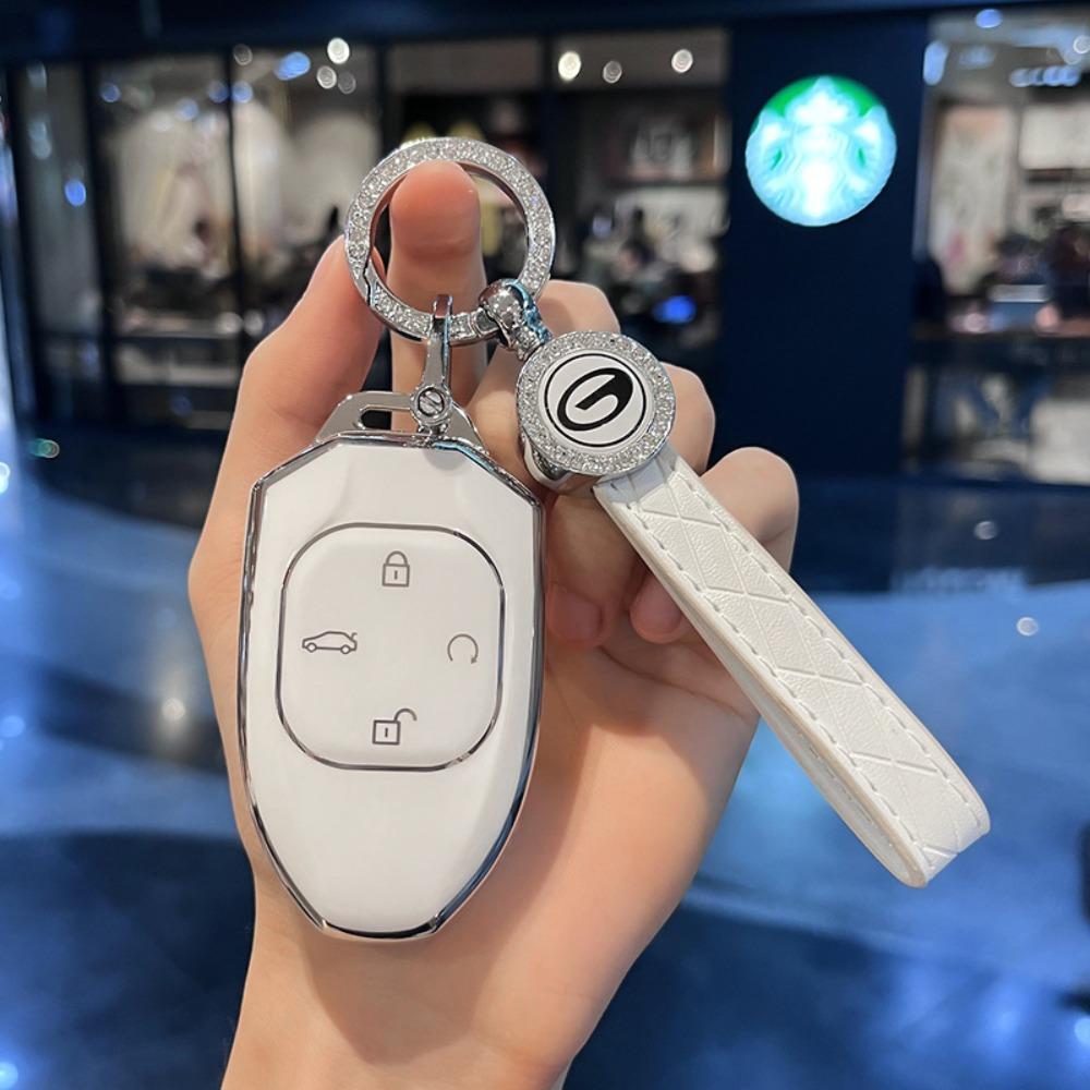 Полностью защитный алюминиевый сплав Чехол для ключа для GAC Trumpchi M8 Master Shadow Panther E9 Shadow Cool GS3 Shadow Speed