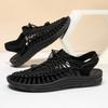 Popular Summer Woven Men's and Women's Sandals Men's and Women's Beach Shoes Creek Shoes Large Size Outdoor Casual Shoes