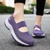 Summer Old Beijing Cloth Shoes Women's Breathable One-pedal Mesh Non-slip Mother Shoes Casual and Comfortable Middle and Old Walking Shoes