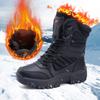 Unisex Winter Boots Retro Combat Boots Anti Slip Wear-resistant Outdoor Boots High-top Non-slip Waterproof Wear-resistant Snow Boots Winter Boots