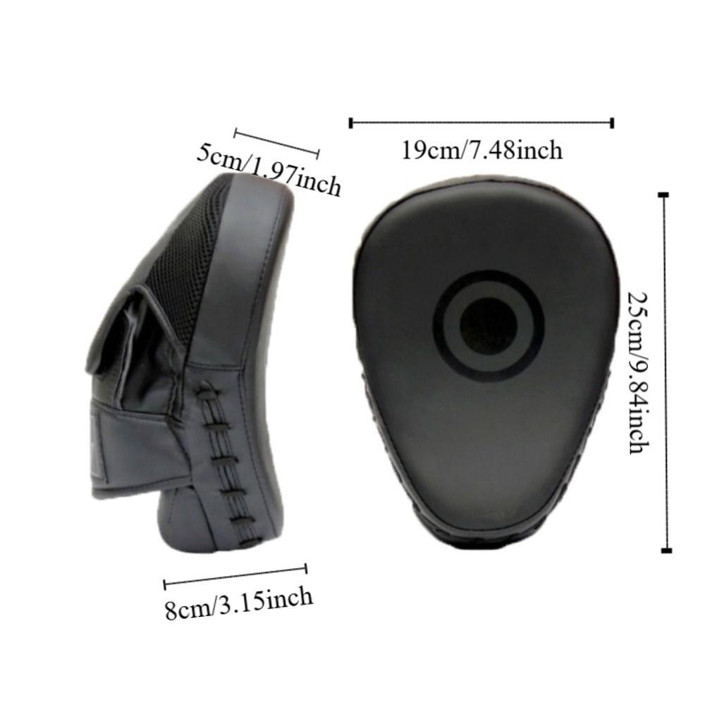 Ergonomic Design Boxing Hand Target PU Leather Punching Gloves Durable Boxing Pad Kids