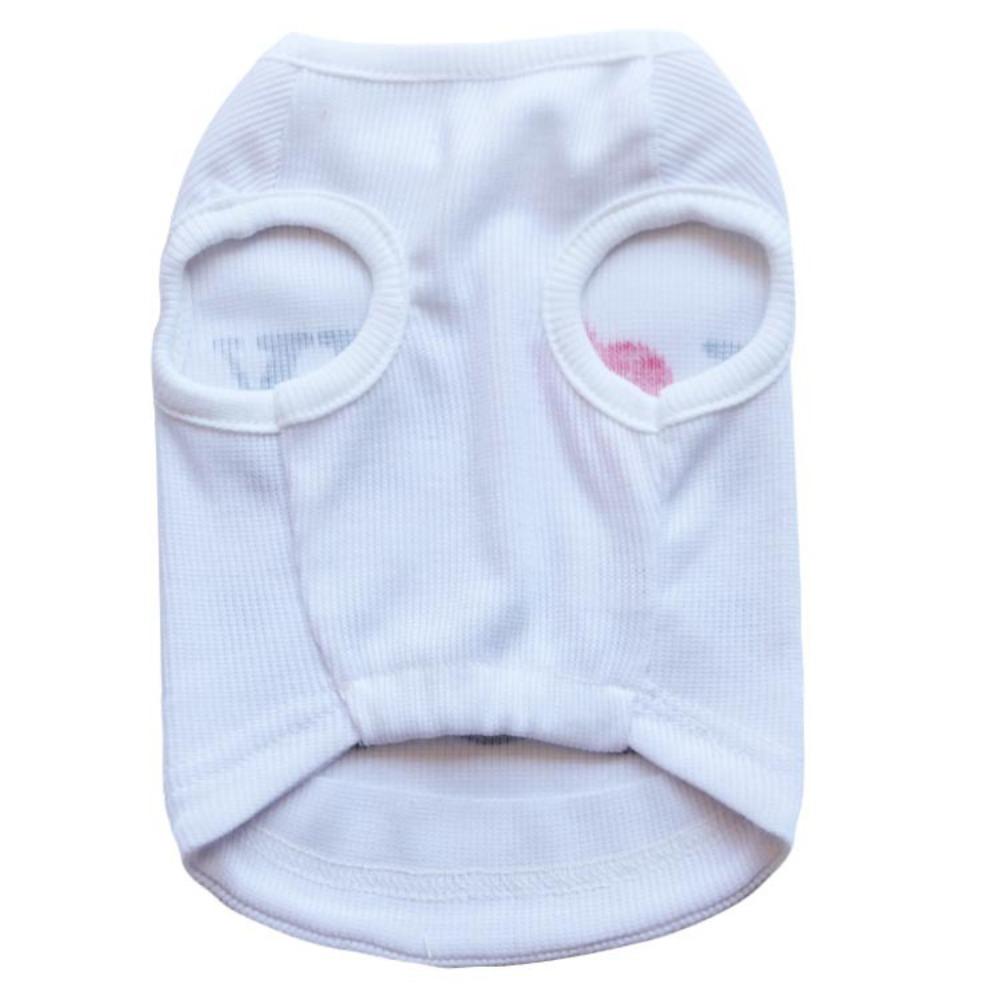 Дышащий жилет с принтом питомца, мягкий жилет для щенка, весенне-летняя футболка для собаки/кошки для маленького/среднего питомца