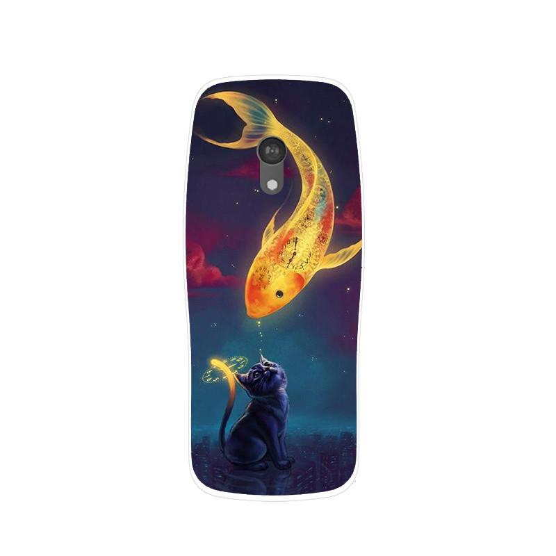 Чехол для Nokia 3210 4G 2024 Прозрачный ТПУ Мягкий Силиконовый Чехол для Телефона для Nokia 3210 TA-1618 Защитные Задние Панели Милые Мультяшные Чехлы