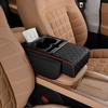 Multifunctional Center Console Armrest Cushion Portable Storage Box Car Armrest Pillow Universal