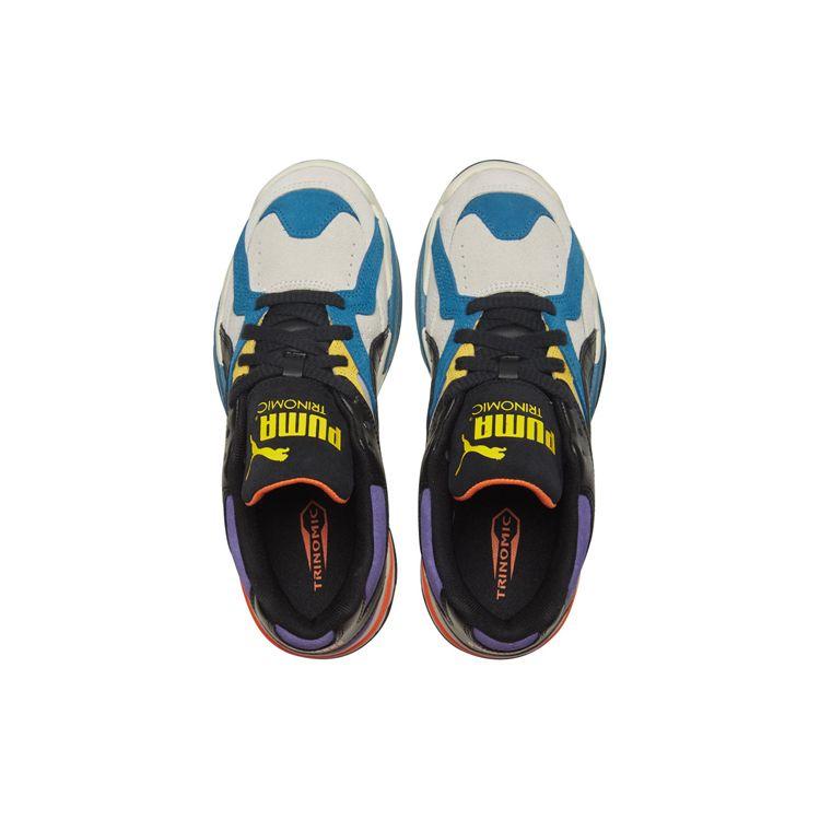 Puma Кроссовки Performer VTG Унисекс Серый Черный Желтый Синий Оранжевый 374129-02