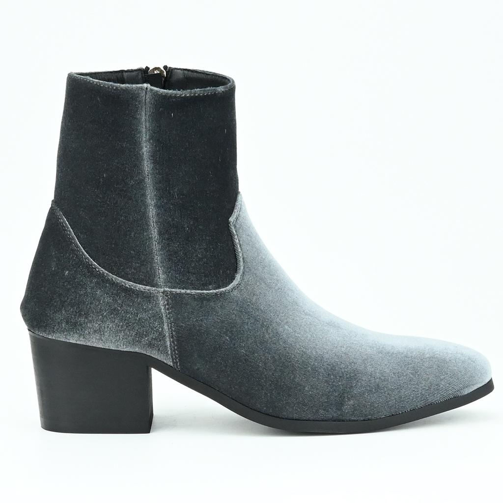 Fashion High Quality Men Leather Boots Platform Boots Designer Shoe Men Fashion High Heels Classic Black Boots for Men Botas Para Hombre