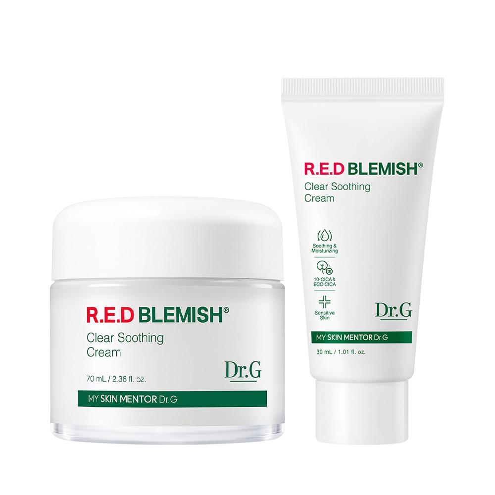 Dr.G Крем для устранения красных пятен Clear Soothing Cream 70 мл Special (+30мл)