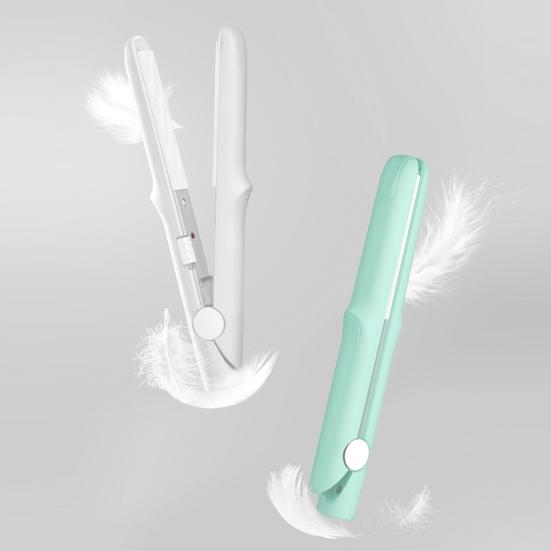 Mini Curling Iron Hair Straightener Portable Multifunction Ceramic Fast Heating Bangs Hair Curler Flat Iron Curling Wand Women Hair Styling Tool