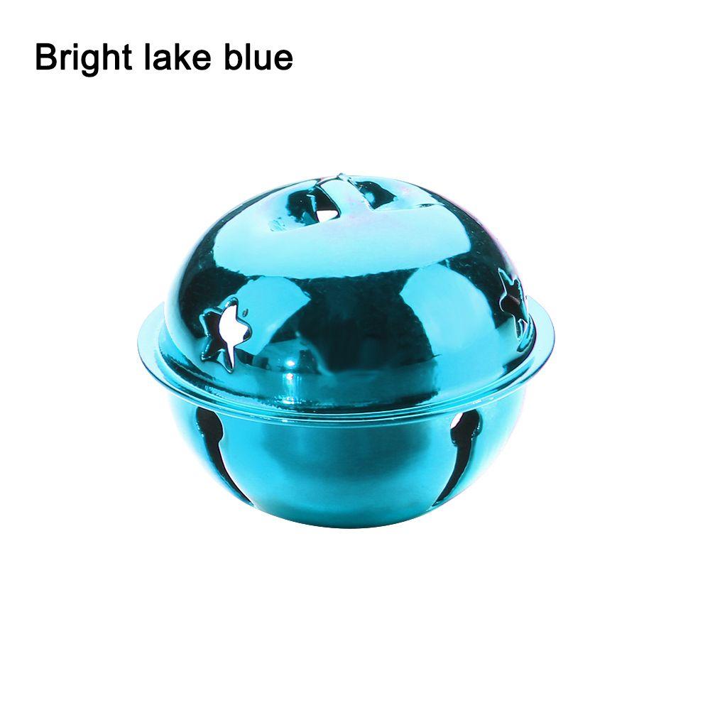 10 шт. 40 мм Поделки Товары для питомцев Украшение для рождественской елки Подвесные украшения Матовые колокольчики Яркий железный Звенящий