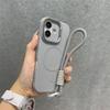 Роскошный чехол для телефона с подставкой-kickstand и ремешком, совместимый с MagSafe, для iPhone 11 12 13 14 15 16 Pro Max Plus, магнитный, мягкий бампер, задняя крышка