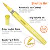 Shuttle Art Acrylic Marker Direct Ink Type Metallic Color Pens with Brush Paint Suitable for and Includes Storage Perfect for Art and 24-Color Set