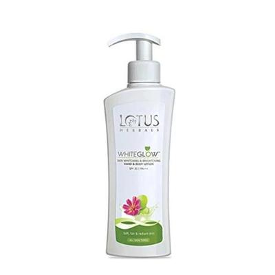 Lotus Herbals Whiteglow Skin Отбеливающий и осветляющий лосьон для рук и тела SPF-25 | PA+++
