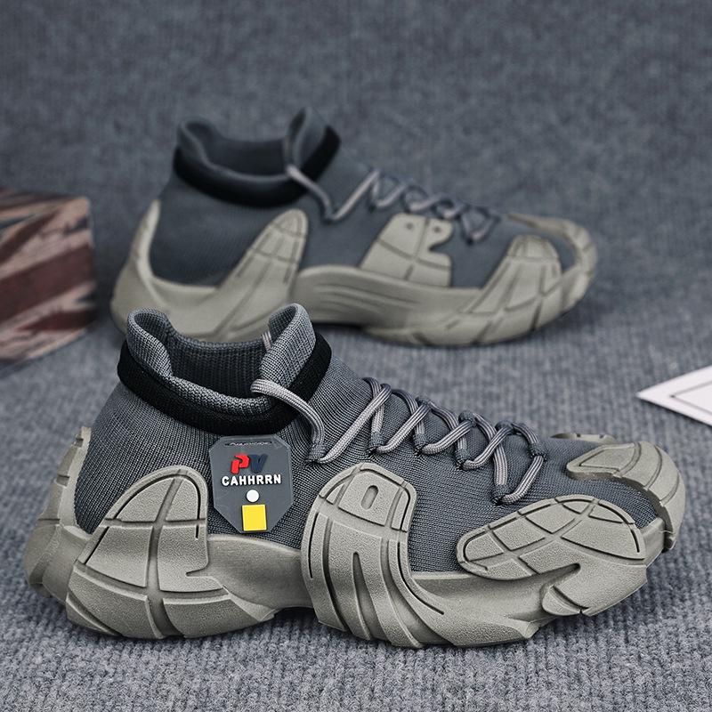 Мужская летняя сетчатая спортивная обувь 2025 года — дышащие кроссовки в стиле меха