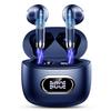 Беспроводные Bluetooth-наушники Самые популярные Bluetooth-наушники с 42 часами работы по Bluetooth Автоматические IPX7 ENC Шумоподавление Звук Быстрые Светодиодные Компактные и Совместимые с
