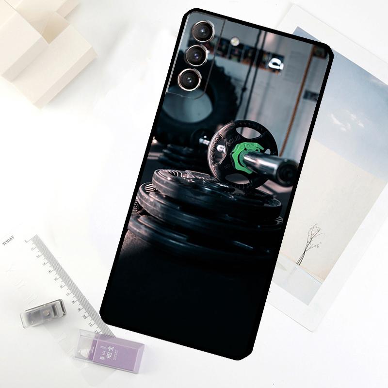 Bodybuilding Gym Fitness Phone Case For Samsung Galaxy S25 FE S20 FE S21 S22 S23 S24 S25 S26 Ultra S10 S25 Plus Cover