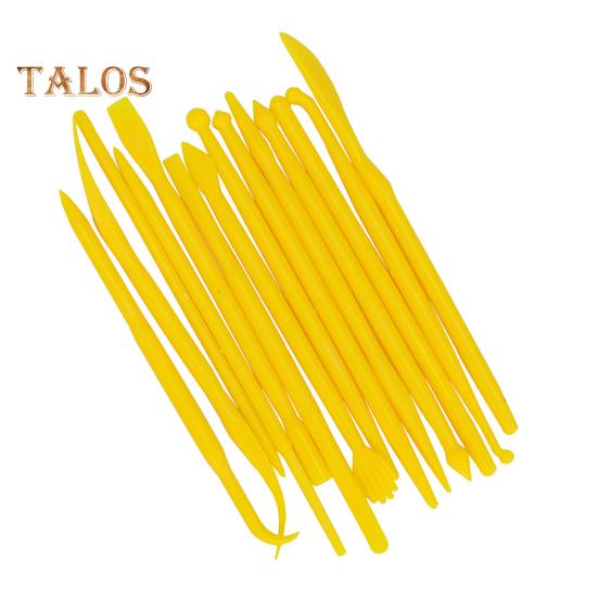 Talos 14 шт., резак для моделирования торта из сахара, сделай сам, инструмент для украшения скульптуры, ручка для вырезания