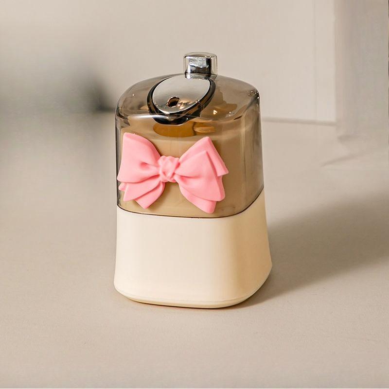 1pcs Creative Cartoon Toothpick Box for Home Storage High Aesthetic Cream Style Light Luxury Restaurant Toothpick Tube