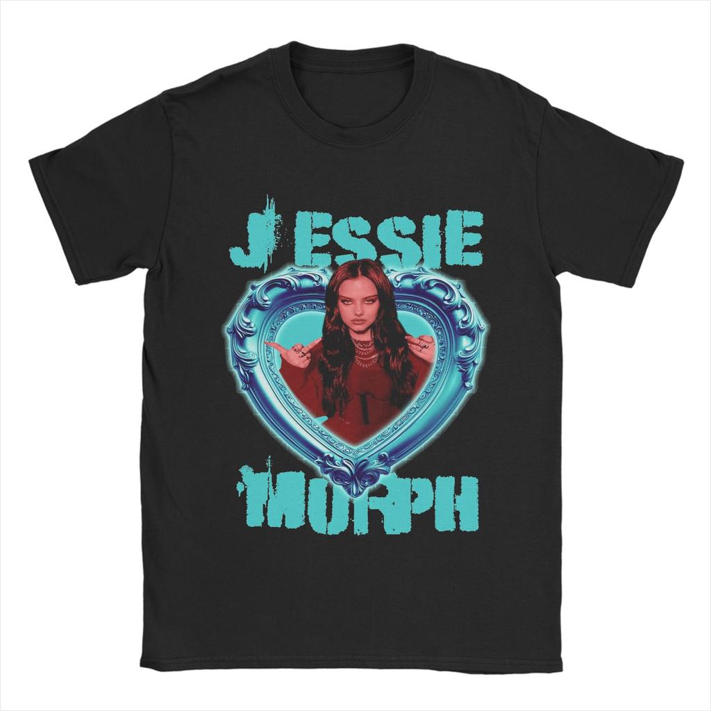 Весна Лето Мужчины Женщины Музыка Певец Jessie Murph Bootleg Футболка Короткий Рукав Хлопок Новое Поступление Футболки Топ Одежда