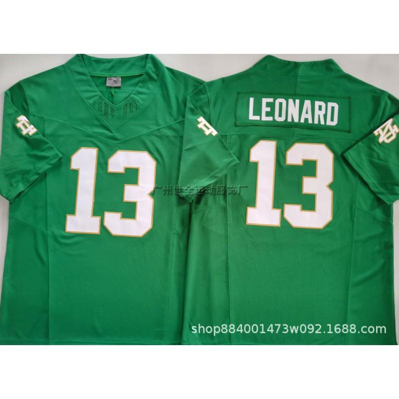 Mens Rugby Jersey Custom Embroidered Team Uniform Leonard Love 4 13 College Style Training Shirt Cotton Blend