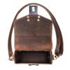 CONTACT'S Crazy Horse Leather Sling Bag For Men Small Crossbody Bag Casual Men Shoulder Bag High Quality Cellphone Bag