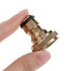 Male Durable 1PC Water Hose Snap Threaded Fitting Hosepipe Pipe Adaptor Tap Quick Connector Brass