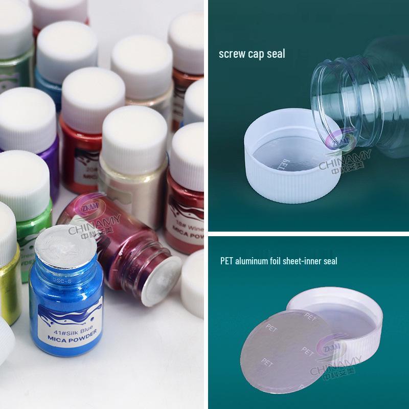 56-цветный кристаллический эпоксидный порошок с слюдой: Перламутровый пигмент для мыла и слайма, по 8-10 г каждый