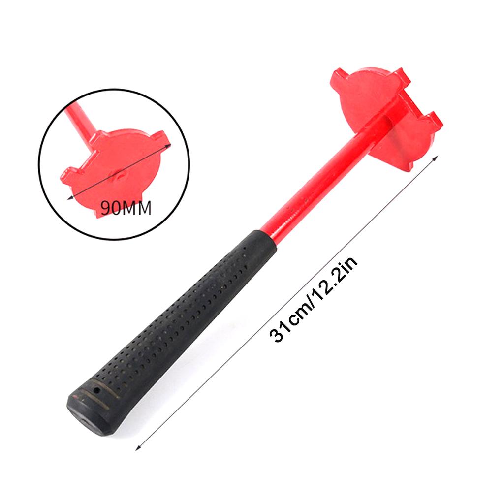 Модернизированный ручной универсальный ключ для открывания крышки масляной бочки объемом 200 литров, открывалка для открывания крышки масляной бочки, открывалка для бочек