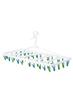 CB Japan Laundry Drying Green X Resin 40 Catch Hook Kogure Hanger, Blue, Frame, Pinch, Type,