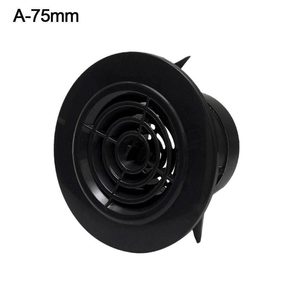 Adjustable Air Ventilation Cover Round Ducting Ceiling Wall Hole Abs Air Vent Grille Louver Kitchen Bath Air Outlet Fresh System