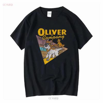 Oliver & Company City Dogs Cartoon Graphic T-shirt
