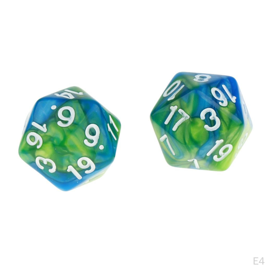 Многогранный D20 20-гранный для DND RPG