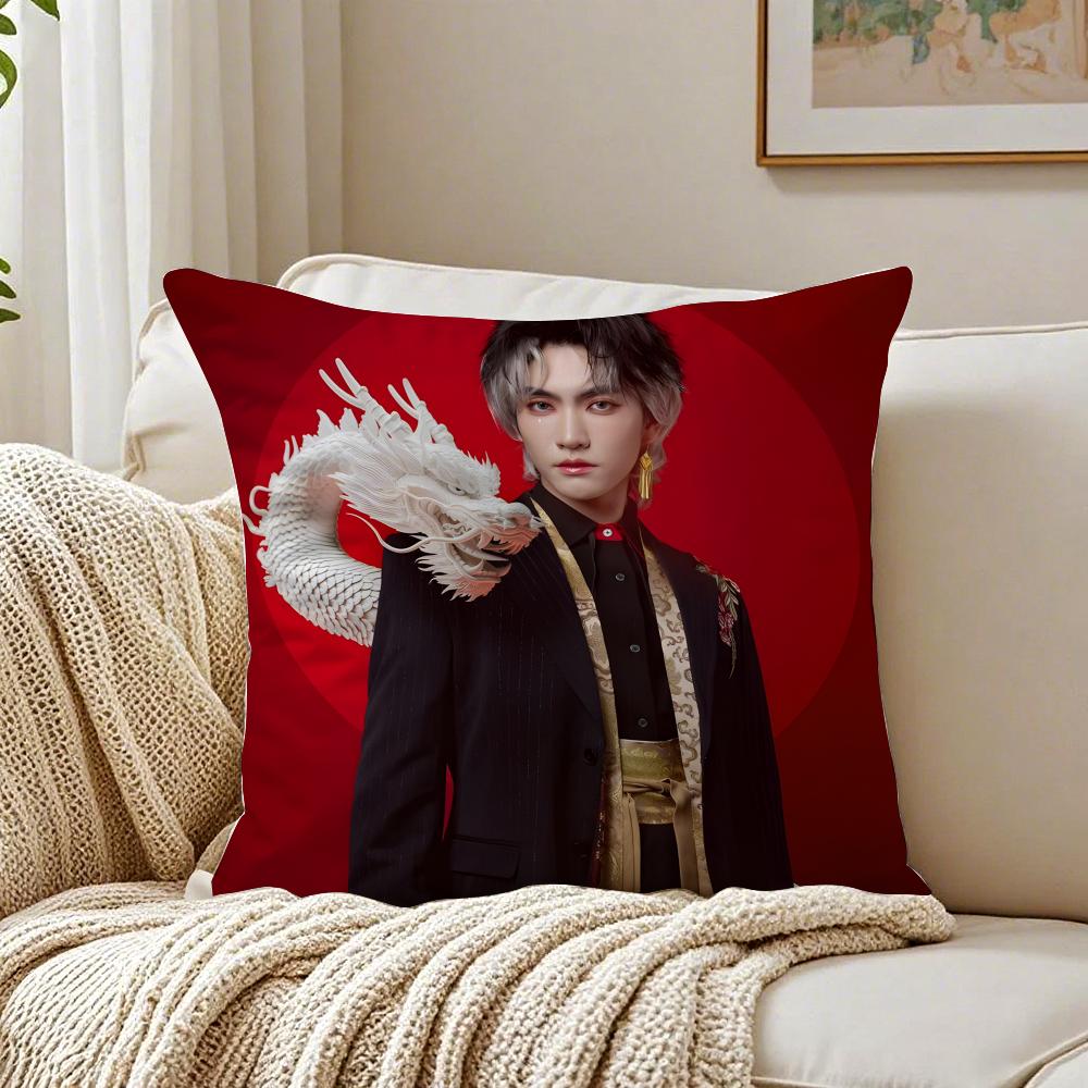 Тайский актер BBoss Chaikamon Sermsongwittaya Наволочка для подушки Антипылевой клещ Гостиная Диван Декор Подушка Комната