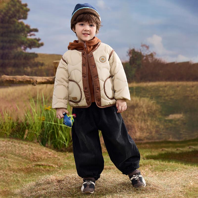 ASK JUNIOR 3-in-1 Kids' Down Jacket with Fleece Liner