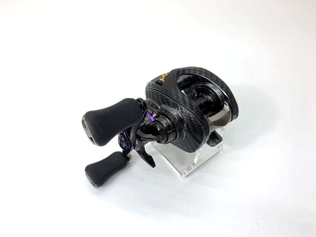 Кастомная 25 Steez Limited CT Кастомная наклейка от Yoroi Защита от царапин для бейткастинговых катушек SEAT.JP (CTSVTW) - (Чёрный, для левой руки)