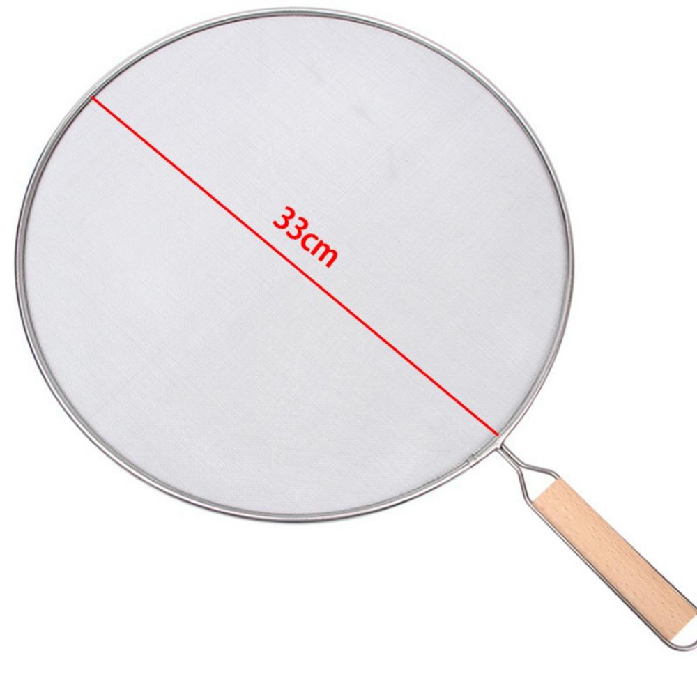 Прочный многофункциональный экран от брызг масла с ручкой, сетчатые защитные экраны от брызг, крышки от брызг масла из нержавеющей стали, кухонные принадлежности