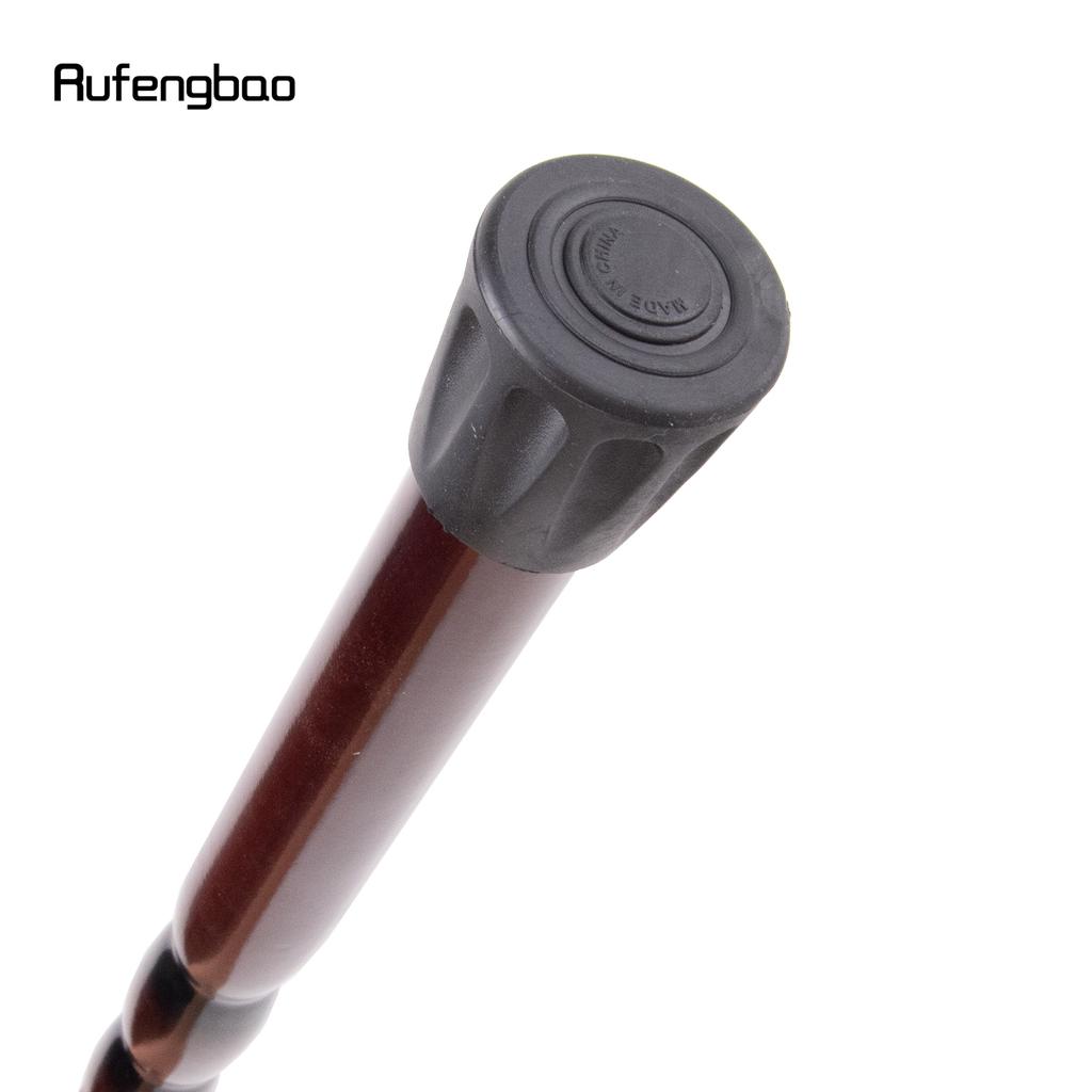 Красная Традиционная Деревянная Модная Трость с Одним Соединением Декоративная Косплей Трость Хэллоуин Булава Костыль Жезл Посох 92см